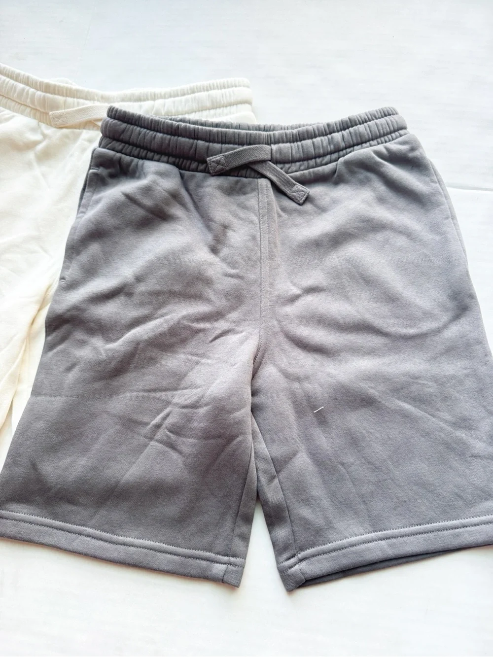 3 Pack New Boys Sweatshorts in Purple/Grey/White NWOT